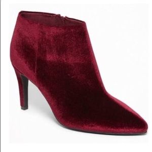 COPY - Old navy velvet booties